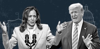 Donald Trump y Kamala Harris se enfrentan por la presidencia de Estados Unidos.