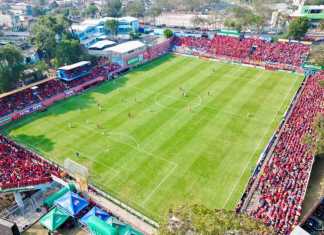 Liga Nacional, Torneo Clausura 2025, clásico nacional Municipal vs Comunicciones. Foto : La Hora: Oficial Rojos del Municipal