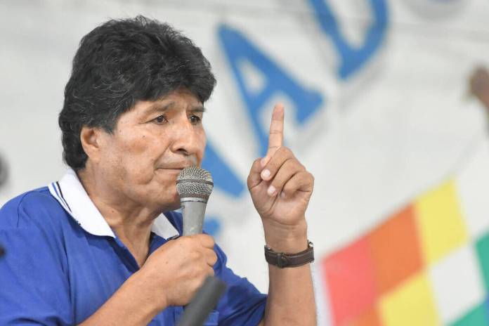 Evo Morales acusa a Donald Trump