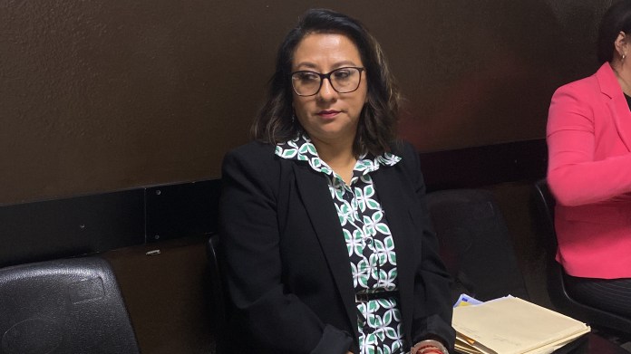 Ligia Hernández, señalo que al final del proceso estuvo sola. Foto La Hora: José Orozco