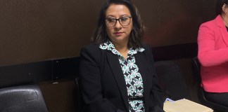 Ligia Hernández, señalo que al final del proceso estuvo sola. Foto La Hora: José Orozco