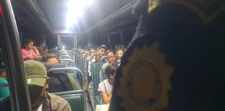 Capturan a presuntos "coyotes" en Escuintla. Foto: La Hora: PNC