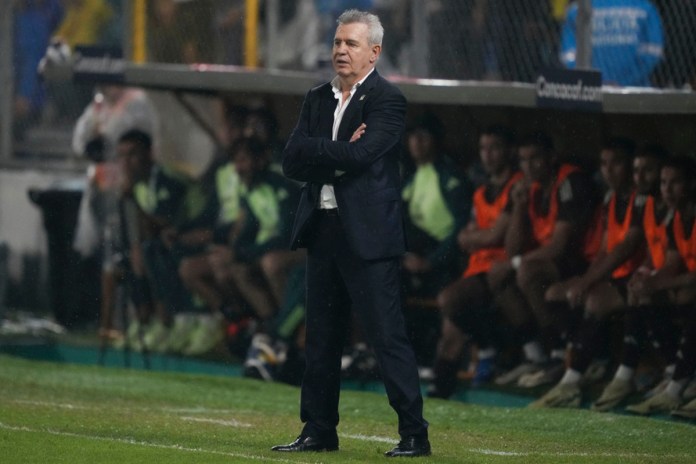 El seleccionador mexicano Javier Aguirre durante el encuentro de la Liga de Naciones ante Hinduras en San Pedro Sula, Honduras el viernes 15 de noviembre del 2024. Foto: La Hora/ AP