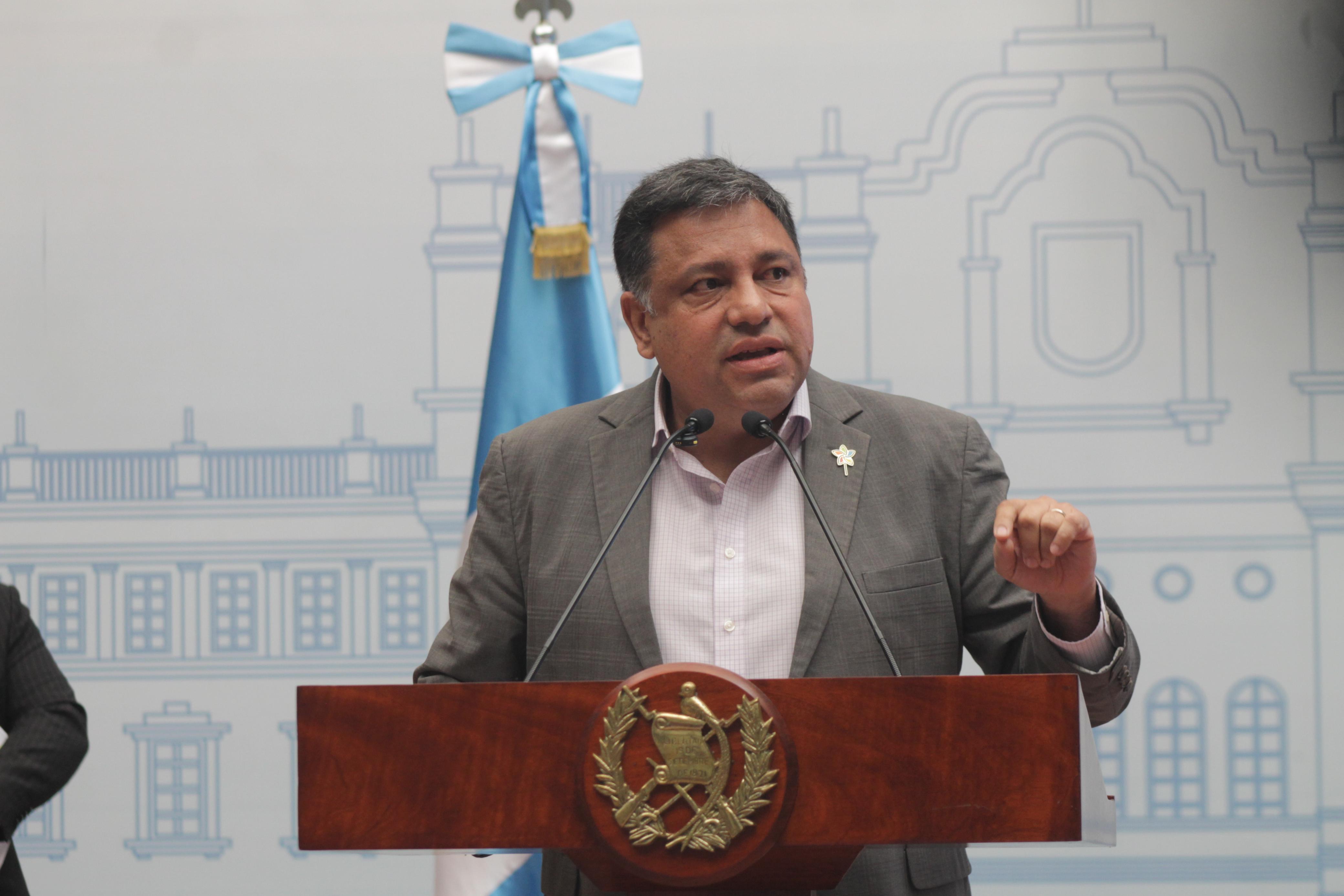 Segeplan y SCEP deberán velar por el cumplimiento de obras con fondos de la ampliación presupuestaria, Carlos Mendoza, de Segeplan. Foto La Hora: José Orozco.