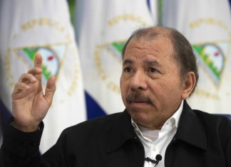 Fotografía de archivo del presidente de Nicaragua, Daniel Ortega. EFE/Jorge Torres