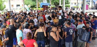 Migrantes piden diálogo con Trump para poder llegar a EE. UU. Foto La Hora: EFE