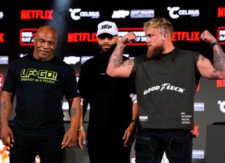 Mike Tyson vs Jake Paul se verán las caras este viernes 15 de noviembre.