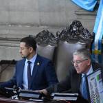 El presidente del Congreso, Nery Ramos, espera realizar una plenaria adicional el 30 de noviembre. Foto La Hora: Fabricio Alonzo