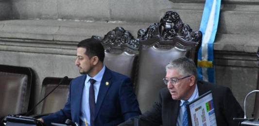 El presidente del Congreso, Nery Ramos, espera realizar una plenaria adicional el 30 de noviembre. Foto La Hora: Fabricio Alonzo