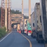 Los trabajos en el Puente Nahualate han concluido, dijo el Ministro del CIV, Félix Alvarado. Foto La Hora: Cortesía