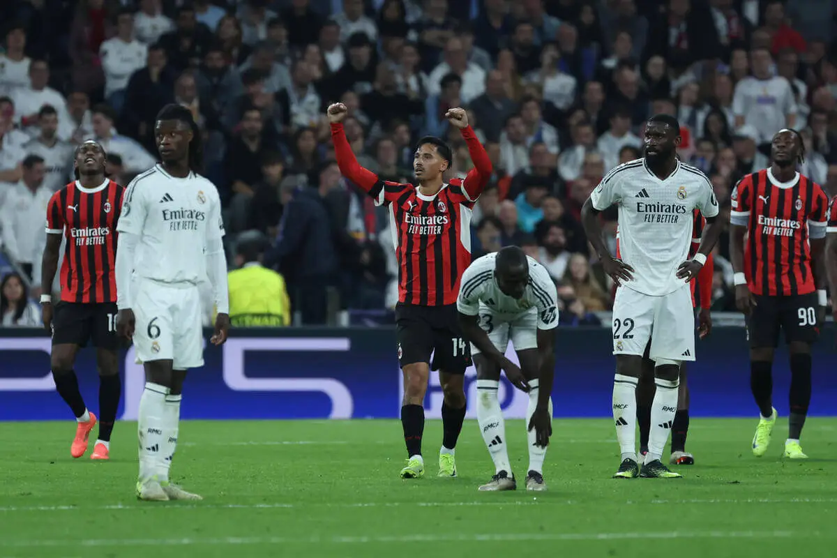 El Real Madrid sufrió su segunda derrota en la Champions League.