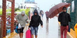 Las bandas nubosas de la tormenta generarán lluvias intensas en Campeche, Chiapas y Quintana Roo, muy fuertes en Tabasco y fuertes en Yucatán. Foto: La Hora/La Hora