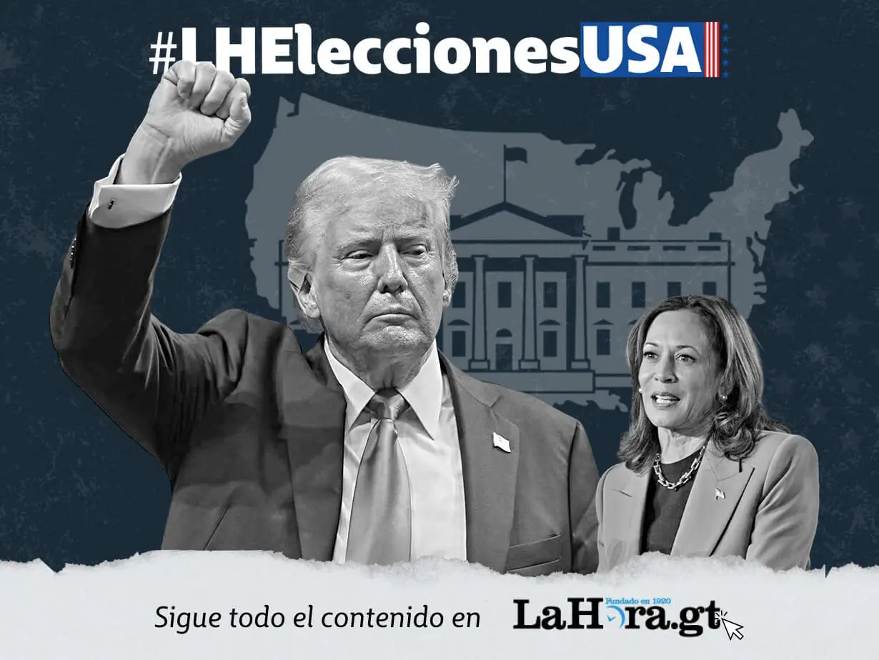 Trump y Harris. Foto La Hora: Alejando Ramirez