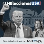Trump y Harris. Foto La Hora: Alejando Ramirez