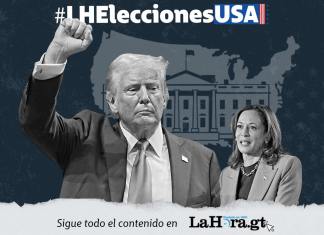 Trump y Harris. Foto La Hora: Alejando Ramirez