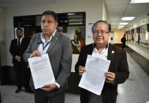 Inde y Segeplan presentaron denuncias contra Melvin Quijivix. Foto La Hora: Daniel Ramírez