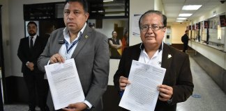 Inde y Segeplan presentaron denuncias contra Melvin Quijivix. Foto La Hora: Daniel Ramírez