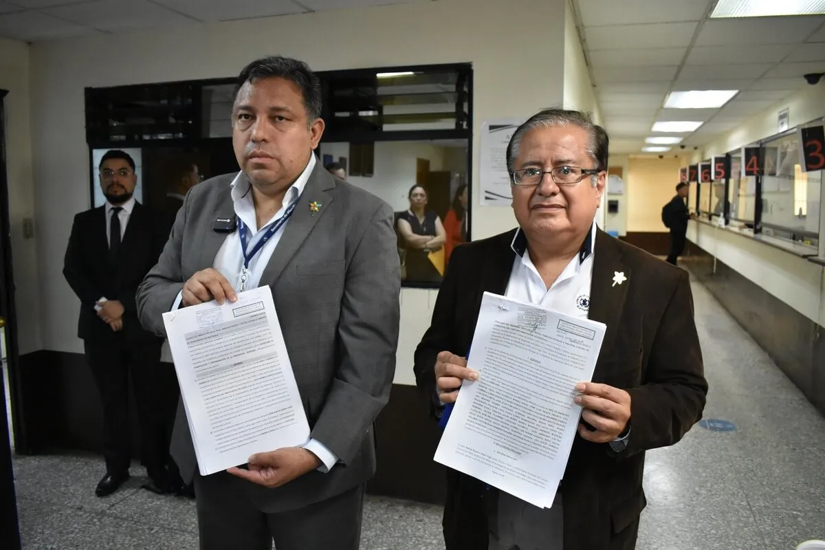 Inde y Segeplan presentaron denuncias contra Melvin Quijivix. Foto La Hora: Daniel Ramírez