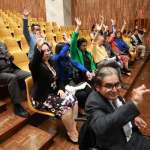 Solo 20 de 658 jueces acudieron a elegir representantes ante el CCJ. Foto La Hora: OJ