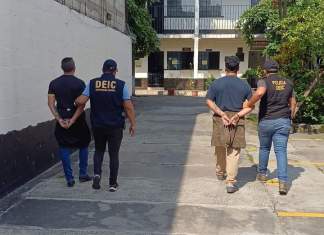 Ligados a proceso penal y en prisión preventiva por robo de medicamentos en hospital de Amatitlán. Foto La Hora: PNC