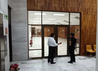 Magistrados de la CJS deben de elegir presidente antes de la media noche de este 16 de noviembre. Foto La Hora: Fabricio Alonso.