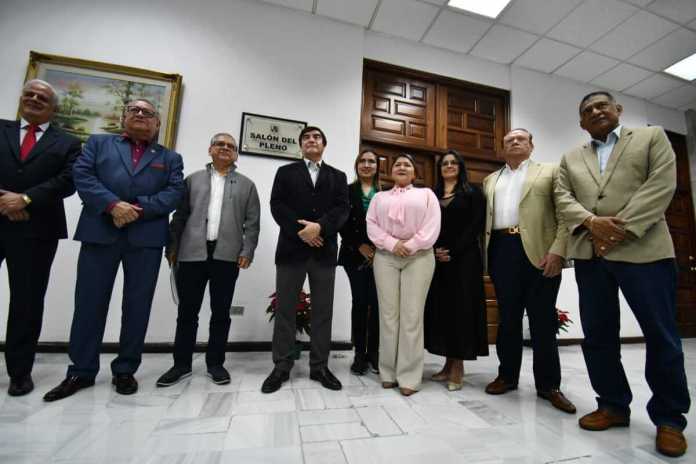 CSJ espera que congreso programa sesión para juramentar a Teódulo Cifuentes. Foto La Hora: Sergio Osegueda