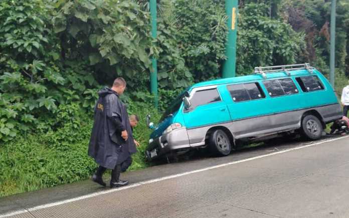 Una serie de accidentes se registraron en la ruta Interamericana. Foto La Hora: Marielos Maza