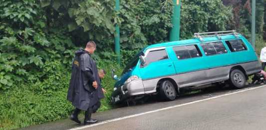 Una serie de accidentes se registraron en la ruta Interamericana. Foto La Hora: Marielos Maza