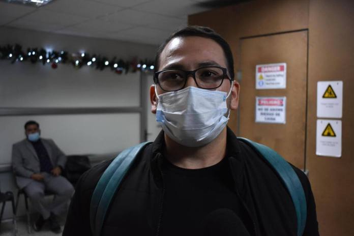 Luis Castro dará su testimonio en calidad de anticipo de prueba. Foto La Hora: Daniel Ramírez