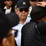 En imágenes: Así se blindó Joviel Acevedo durante la manifestación