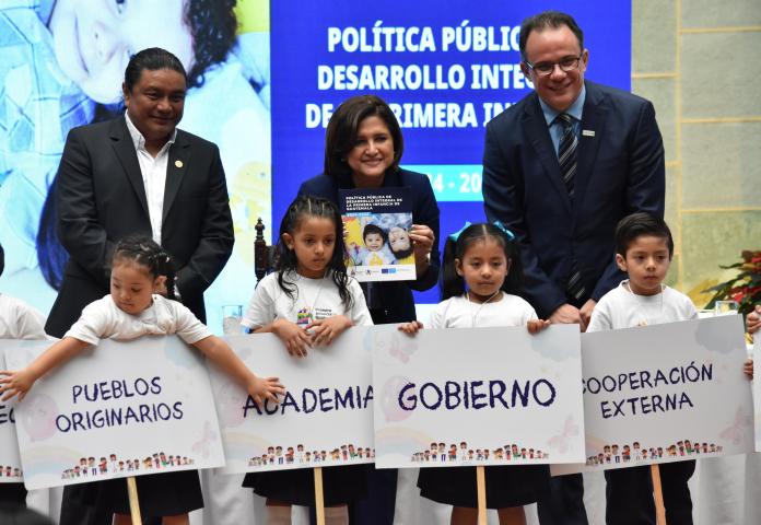 Ejecutivo promueve la protección de la primera infancia en Guatemala. Foto La Hora: Daniel Ramírez