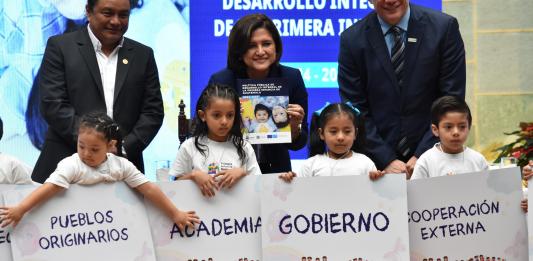 Ejecutivo promueve la protección de la primera infancia en Guatemala. Foto La Hora: Daniel Ramírez