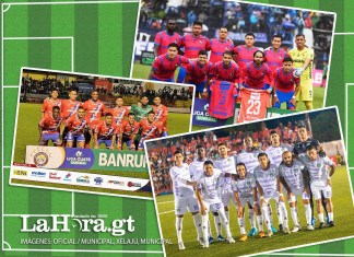 Liga Nacional: Los cinco equipos que cierran candente fase de clasificación del Torneo Apertura 2024 Torneo Apertura 2024. Foto: Oficial, Municipal, Comunicciones, Xelajú -Diseño/Alejandro Ramírez