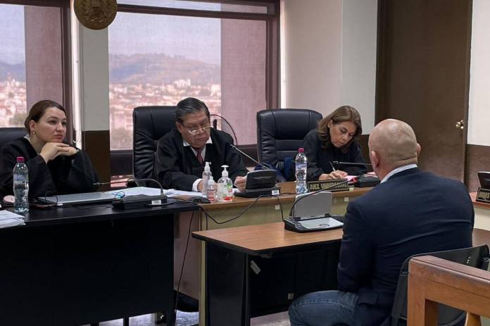 César Reyna espera sentencia por el delito de trata de personas y lavado de dinero. Foto La Hora: José Orozco