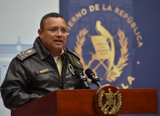 Incautaciones de drogas durante el 2024, supera a 2022 y 2023, dijo Ministro de la Defensa, Henry Sáenz. Foto La Hora: Daniel Ramírez.