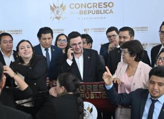 Bancada Movimiento Semilla. Foto La Hora: Fabricio Alonso.