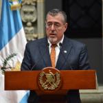 El presidente Bernardo Arévalo. Foto La Hora: Daniel Ramírez.