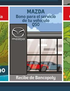 Tablero de Bancopoly. Foto La Hora: Mazda.