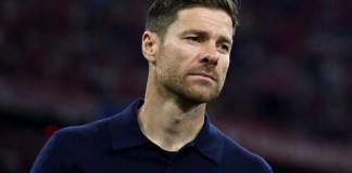 El entrenador del Bayer Leverkusen, Xabi Alonso. Foto: La Hora/EFE