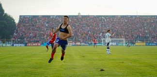 Solo el pie de foto: Denilson Ochaeta, anotó el gol de la remontada de Xelajú ante Mixco. Chivos y chicharroneros se enfrentan nuevamente en cuartos de final. Foto La Hora: Club Xelajú MC.