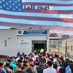 Un grupo de connacionales ingresa a la oficina de Migración, en la Fuerza Aérea, luego de arribar desde EE. UU. Más de 55 mil guatemaltecos han sido deportados DE ese país este año, con lo que el 2024 bate el récord histórico. Foto: IGM.