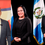 Amílcar Rivera, Sandra Yanet Milián Gómez y Randy Araely Coc Figueroa. Fotos: Redes Sociales / Congreso