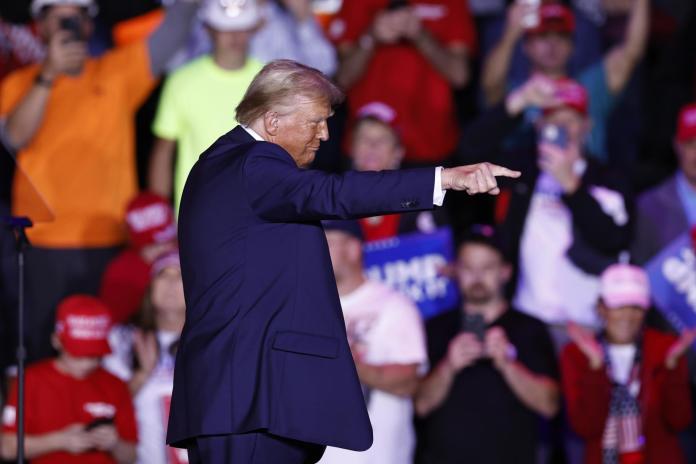 El presidente electo de Estados Unidos, Donald Trump. Foto: La Hora / EFE.