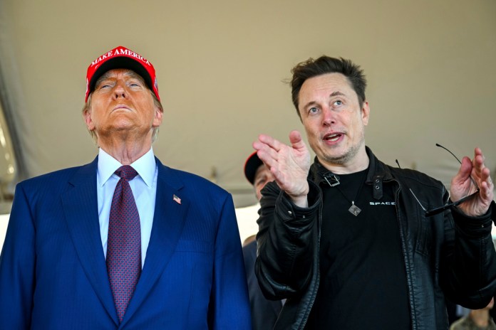 Pelea de Musk y Trump
