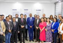 Unidad Antifraude de República Dominicana sostuvo reunión con Comisión presidencial contra la Corrupción de Guatemala. Foto La Hora: Presidencia RD