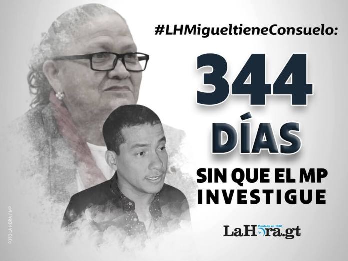 Van más de 344 días sin investigar a Miguel Martínez