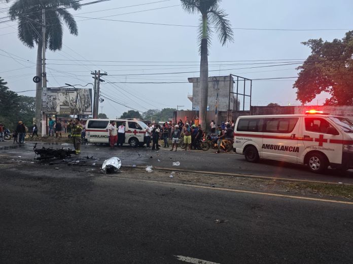 Bomberos accidente Reu