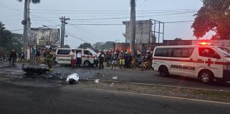 Bomberos accidente Reu