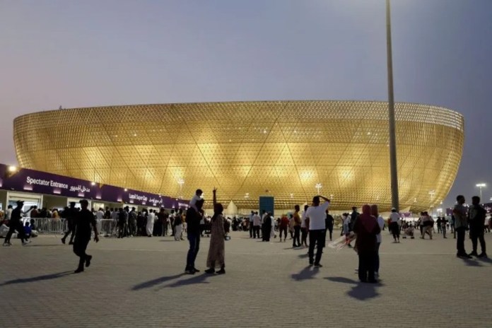 Estadio Lusail Doha, recinto que recibiera la final intercontinental entre Real Madrid y Pachuca. Foto La Hora: EFE