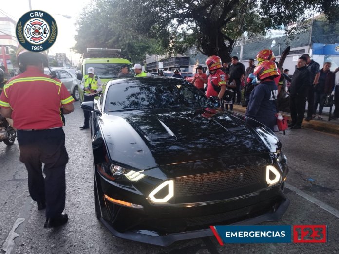 Reportan ataque armado en zona 9. Foto: Bomberos Municipales